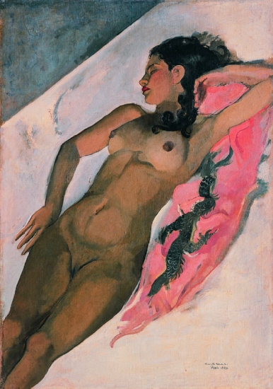 Amrita Sher-Gil, Sleep, 1932. Oil on canvas- National Gallery of Modern Art, Neu Delhi © Copyright the artist: Amrita Sher-Gil