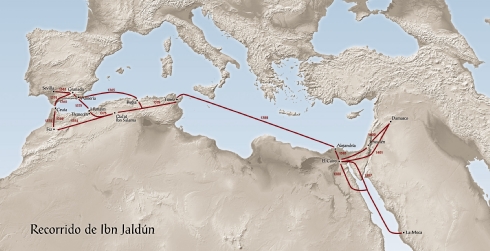 Route Ibn Jaldún © Fundación El Legado Andalusí