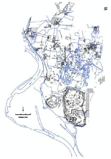 Fig. 1: ASAGE plan of Bust / Lashkari Baza © ASAGE-Project / pdf - 135 KB (138.752 Bytes)