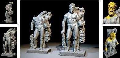 Rekonstruktion des „Hercules von Güglingen“. 3D-Visualisierung und Animationsfilm für das Römermuseum „Güglingen“ im Landkreis Heilbronn. Realisierung: ArcTron 3D (2008).