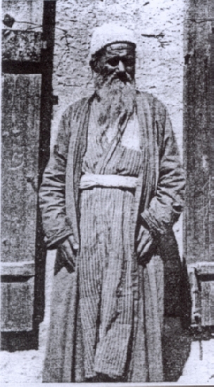 Illustration 1: An old Herati Jew. In: Weissenburg S., Die zentralasiatischen Juden in anthropologischer Beziehung, Wien, 1913, p. 260; ibid.