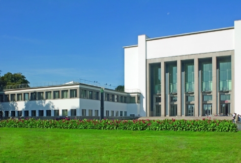 Deutsches Hygiene Museum, Fassade 2004 - Foto: David Brandt