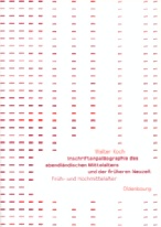 Walter Koch: Inschriftenpaläographie des abendländischen Mittelalters und der frühen Neuzeit. Früh- und Hochmittelalter. Oldenbourg: München 2007. 264 Seiten mit zahlreichen Editionsbeispielen, 3 Karten und ca. 250 Abb., Broschur, 1 CD-ROM.