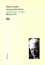 Ernst Cassirer: Gesammelte Werke, Bde. 1-13. Hamburger Ausgabe (ECW), Bd. CD-ROM, Felix Meiner Verlag. Hamburg 2003. Mit ausführlichem Booklet. ISBN 978-3-7873-1628-1