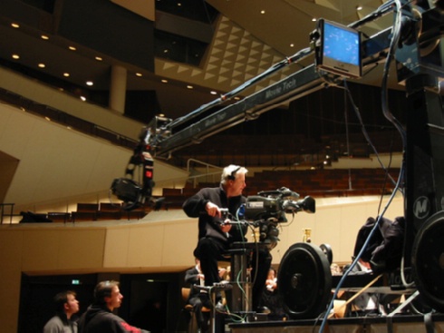 Dirigent Kent Nagano und das Deutsche Symphonie-Orchester Berlin (DSO) - Dreharbeiten in der Berliner Philharmonie - © Deutsche Welle