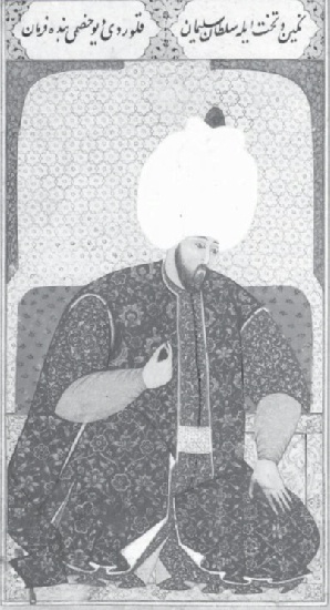 Soliman le Magnifique, illustration du Samâilnâme, environ 1579, Istanbul, musée de Topkapi © D.R.