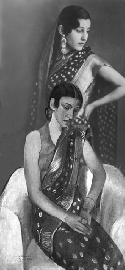 Vivan Sundaram, Retake of Amrita, 2001/2002, Portrait © Vivan Sundaram