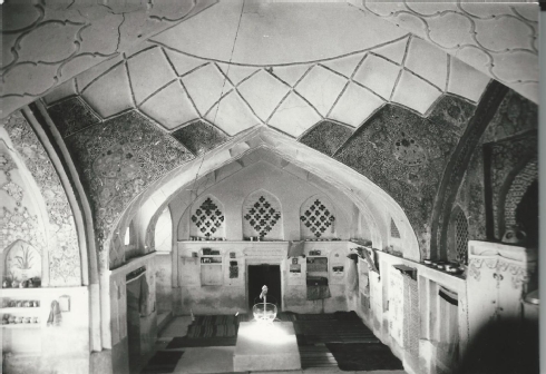 The Mullah Yoav Synagogue used as a living room in 1973 - Courtesy Werner Herberg (www.museo-on.com