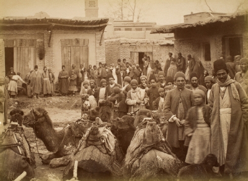 Fig. 12 Tehran’s Jewish quarter known as Sar-e cal (meaning “on top of the pit”, due to the garbage pit located in its midst) (photo by Antoin Sevruguin, Tehran, ca. 1880–1900)