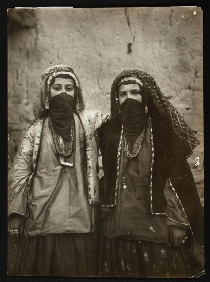 Two Jewish women, Late 19th Century, Antoin Sevruguin - The Nelson Collection of Qajar Photography Two Jewish women, Late 19th Century, Antoin Sevruguin - The Nelson Collection of Qajar Photography