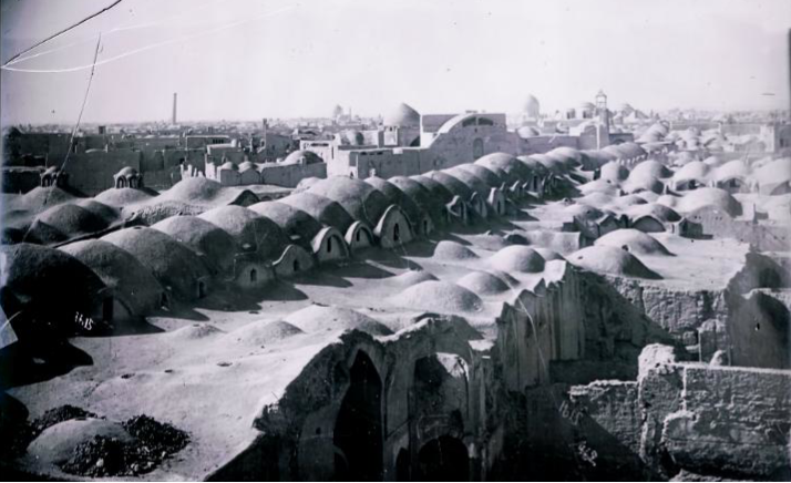 Kashan (Iran): View of the Bazaar Complex Domed Rooftop Sevruguin, Antoin, 1880-1930, FSA_A.4_2.12.GN.49.05-Myron Bement Smith Collection Kashan (Iran): View of the Bazaar Complex Domed Rooftop
Sevruguin, Antoin, 1880-1930,
FSA_A.4_2.12.GN.49.05-Myron Bement Smith Collection