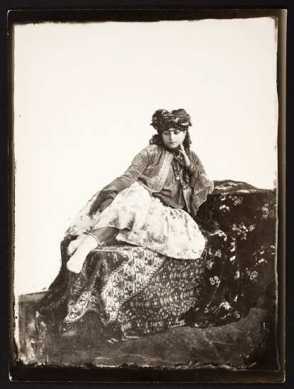 Young Jewish Woman in Elaborate Costume, Antoin Sevruguin, 1870s-1928 - Myron Bement Smith Collection, National Museum of Asian Art Young Jewish Woman in Elaborate Costume, Antoin Sevruguin, 1870s-1928 - Myron Bement Smith Collection, National Museum of Asian Art