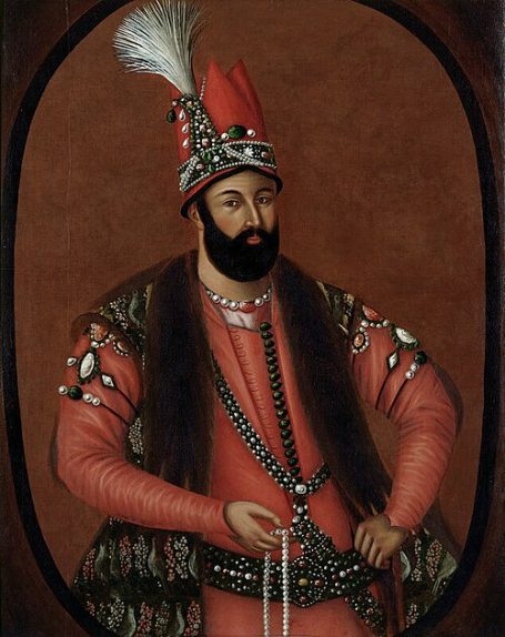 Portrait of Nāḍir Šāh Afschar created in ca. 1740 - Unknown author - public domain, copyright expired Portrait of Nāḍir Šāh Afschar created in ca. 1740 - Unknown author - public domain, copyright expired
