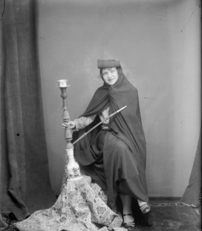 Western Woman in Studio Posed with Chador and Hookah Sevruguin, Antoin, 1880-1930, FSA_A.4_2.12.GN.61.10-Myron Bement Smith Collection Western Woman in Studio Posed with Chador and Hookah
Sevruguin, Antoin, 1880-1930,
FSA_A.4_2.12.GN.61.10-Myron Bement Smith Collection