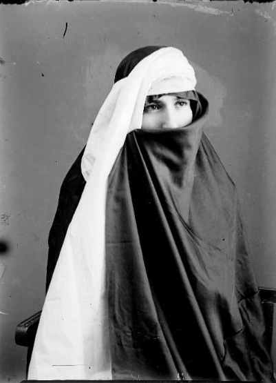 Studio Portrait: Veiled Woman Sevruguin, Antoin, 1880-1930, FSA_A.4_2.12.GN.02.05 - Myron Bement Smith Collection-asia-archive.si.edu Studio Portrait: Veiled Woman
Sevruguin, Antoin, 1880-1930,
FSA_A.4_2.12.GN.02.05 - Myron Bement Smith Collection-asia-archive.si.edu