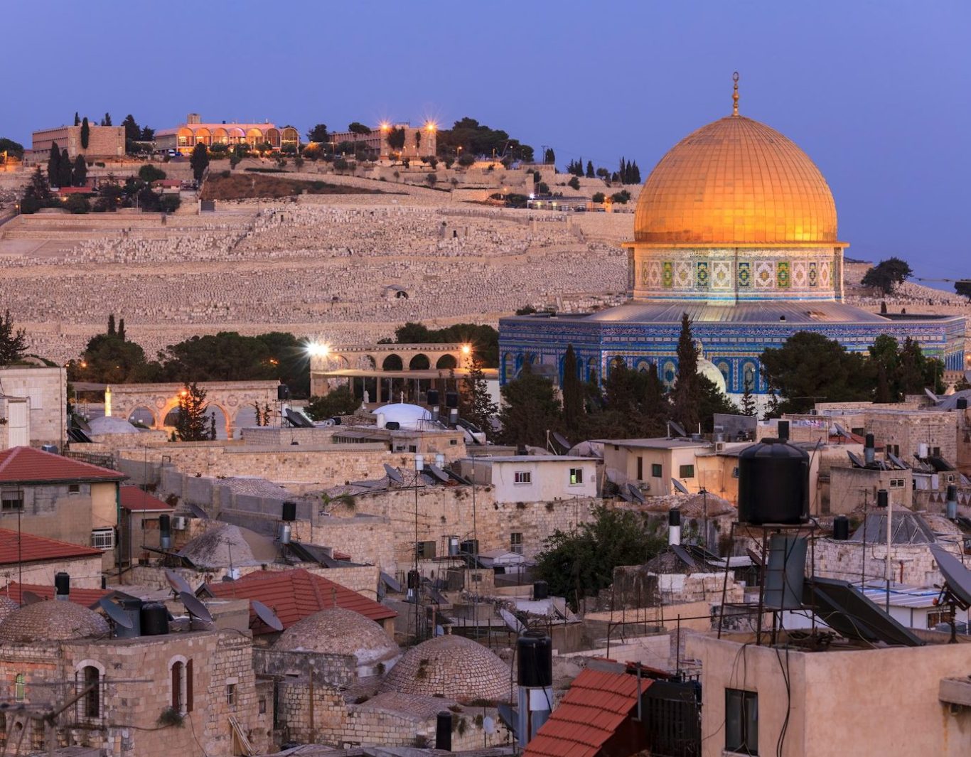 Jerusalem, Ölberg Jüdischer Friedhof