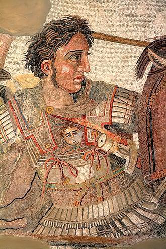 Ausschniit aus "Alexanderschlacht" - Mosaik, Casadel Fauno, Pompeji (ca. 150-100 v. Chr.) - Author unbekannt - Wikipedia public domain Ausschniit aus "Alexanderschlacht" - Mosaik, Casadel Fauno, Pompeji (ca. 150-100 v. Chr.) - Author unbekannt - Wikipedia public domain