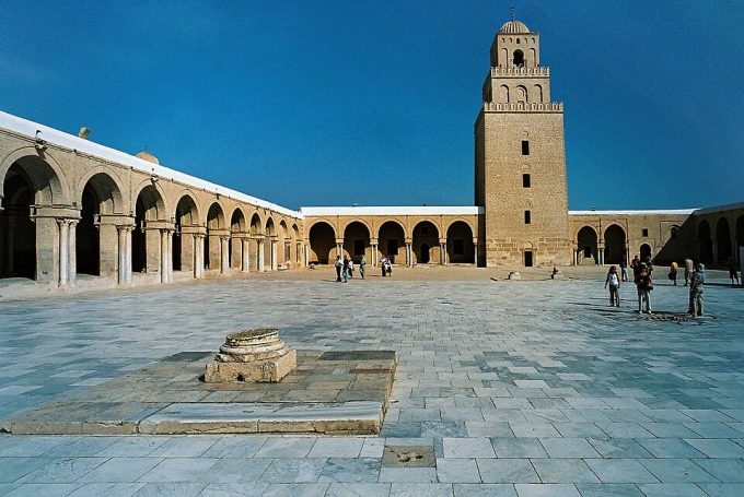 Great Mosque of Kairouan, on August 19, 2008 - Vince Crawley, U.S. Africa Command - Courtesy: U.S. military or Department of Defense Great Mosque of Kairouan, on August 19, 2008 - Vince Crawley,
U.S. Africa Command - Courtesy: U.S. military or Department of Defense