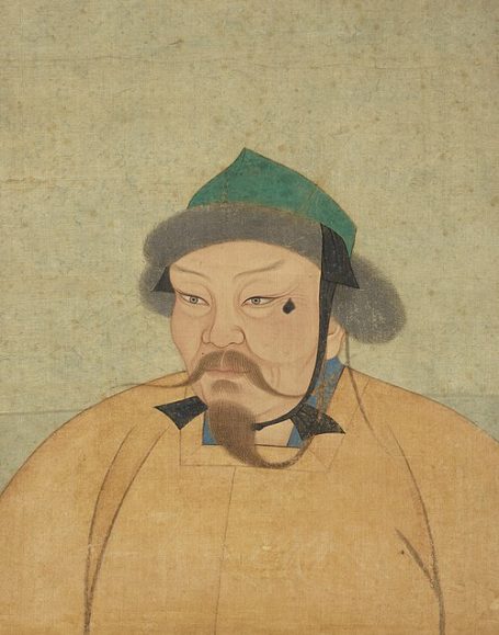 Ögedei Khan in a 14th century Yuan - Era album , 1278 - unknown author, National Palace Museum, Taipei, Taiwan 