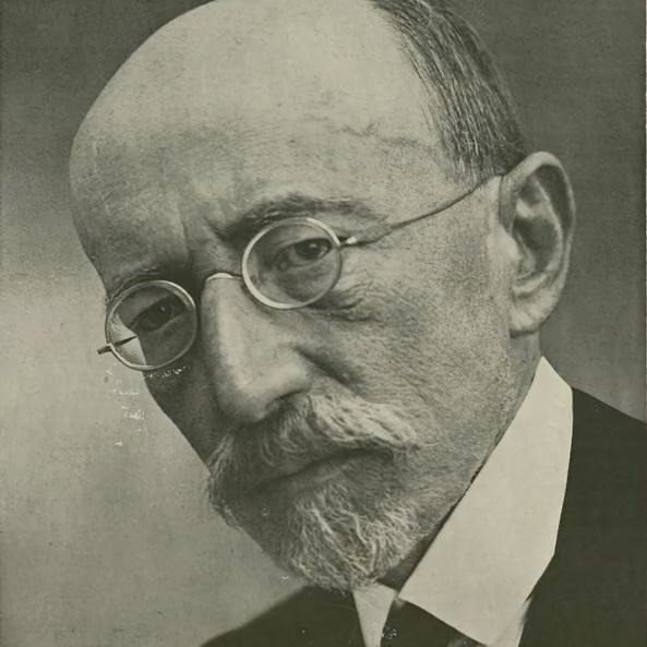 Portrait of Ahad Ha'am (Asher Zvi Hirsch Ginsberg (1856-1927)-© Courtesy: National Library of Israel, Schwadron Collection