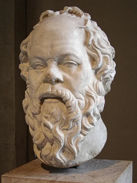 Portrait of Socrates. Marble, Roman artwork (1st century) - 
Foto: Eric Gaba - Creative Commons Attribution-Share Alike 2.5 Generic license.